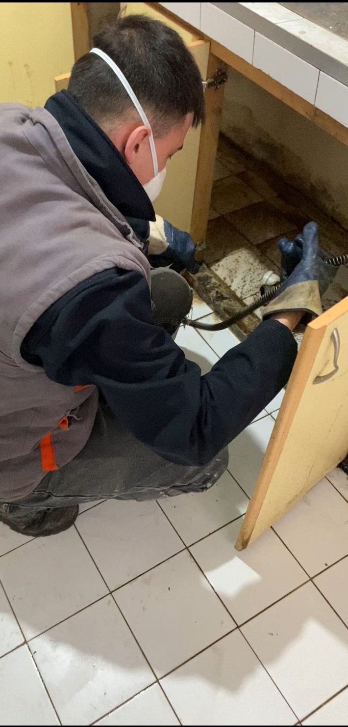 Kırklareli su kaçağı tespiti için termal kamera ile duvar arkası sıcak su borusu sızıntı analizi